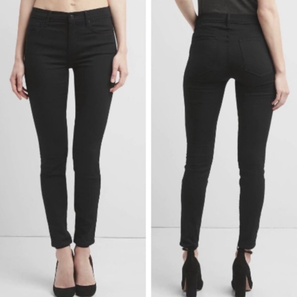 GAP • 1969 Classic Black True Skinny Jeans, 29S - Picture 15 of 16